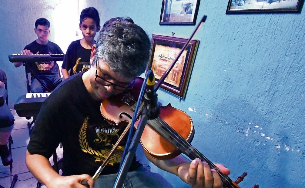 La música, es esa motivación y detonante para que los jóvenes desarrollen su independencia. Foto: Patricia Morales / EL UNIVERSAL