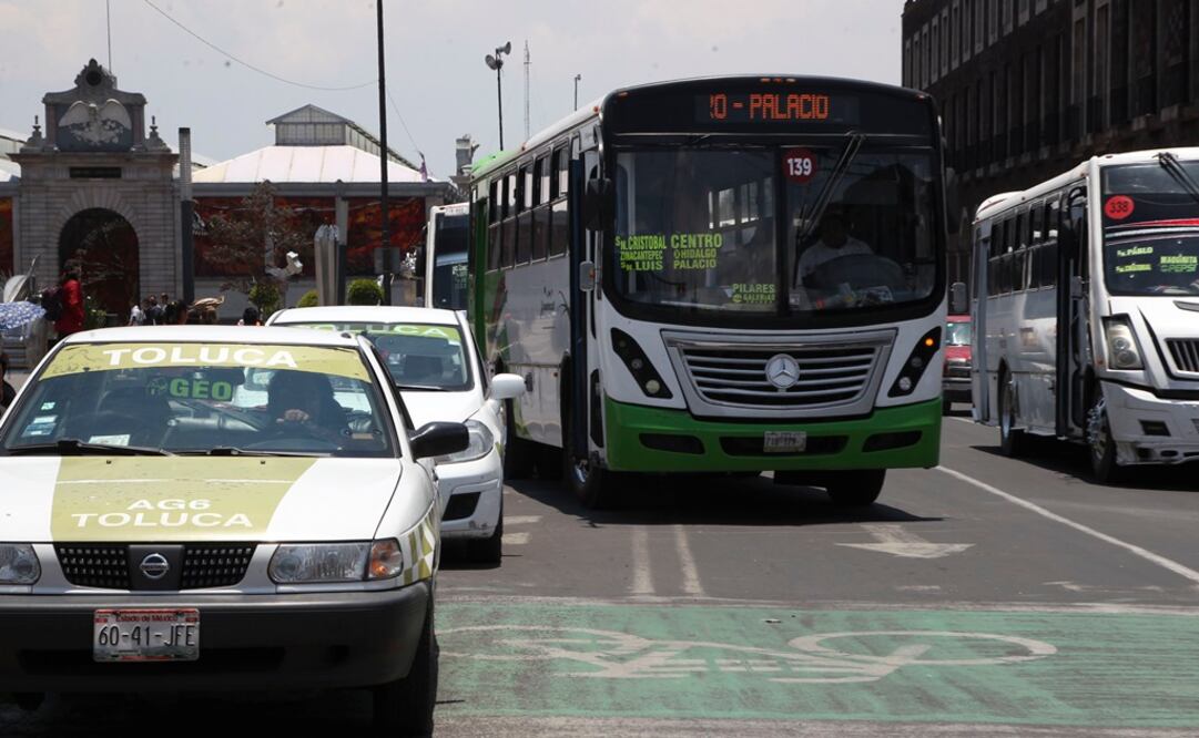 En el Estado de México, 40% de los delitos registrados se cometen a bordo de unidades de transporte público. (Fotografía: JORGE ALVARADO. EL UNIVERSAL)