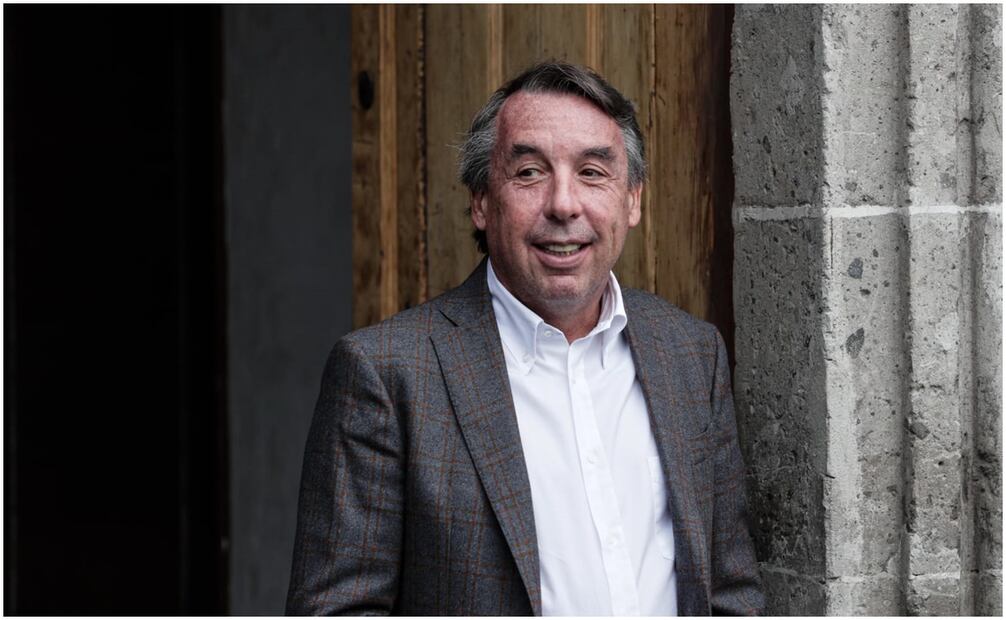El presidente Andrés Manuel López Obrador sostuvo una reunión con empresarios en el Museo Kaluz. Foto: Gabriel Pano/ EL UNIVERSAL