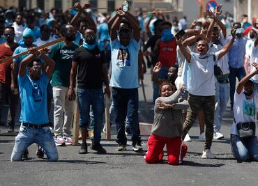 Enfrentamientos entre eritreos y policías dejan 114 heridos en Israel