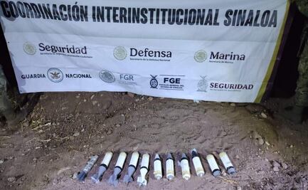 Hallan once artefactos explosivos en Navolato, Sinaloa; no hay personas detenidas