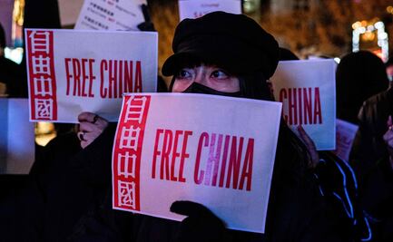 Nuevos choques entre manifestantes y policías por restricciones antiCovid en Cantón, China