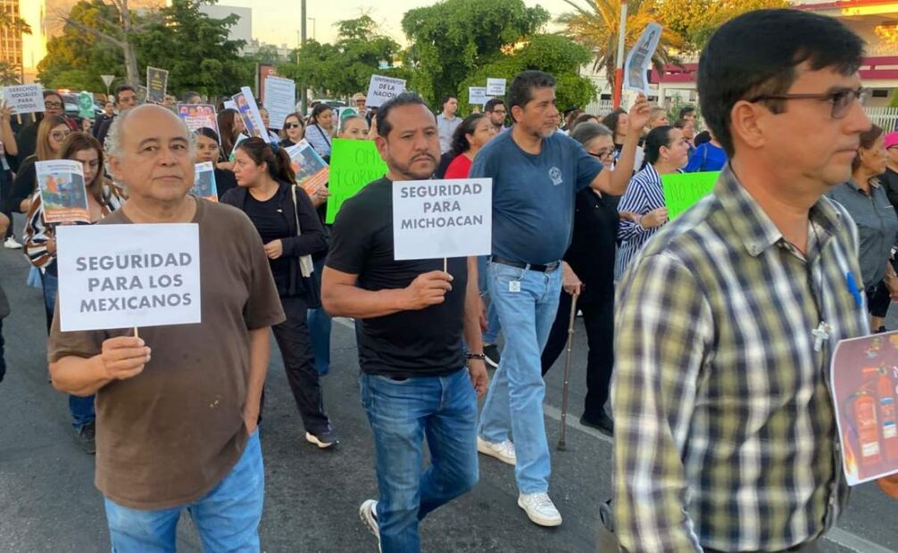 Sonorenses piden mayor seguridad para el estado y el país (05/10/2025). Foto: Amalia Escobar / EL UNIVERSAL