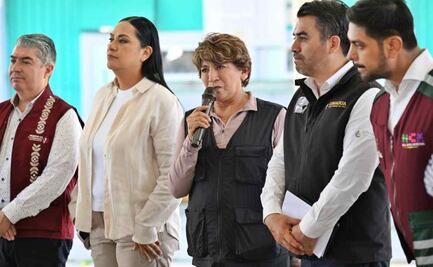 Gobierno de México y Edomex entregan apoyos tras lluvias intensas en Nehualcóyotl