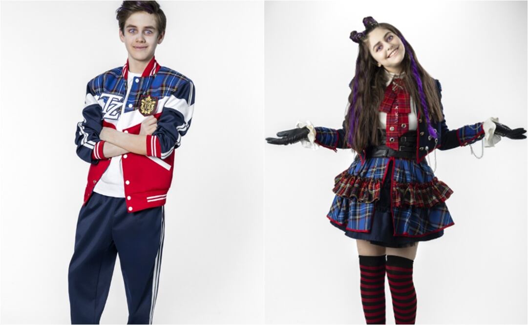 "Tomy Zombie", programa juvenil de Televisa, producido por Pedro Ortiz de Pinedo, y protagonizado por Ari Placera (izquierda) y Julieta Luna (derecha).
Fotos: Televisa/Univisión, cortesía