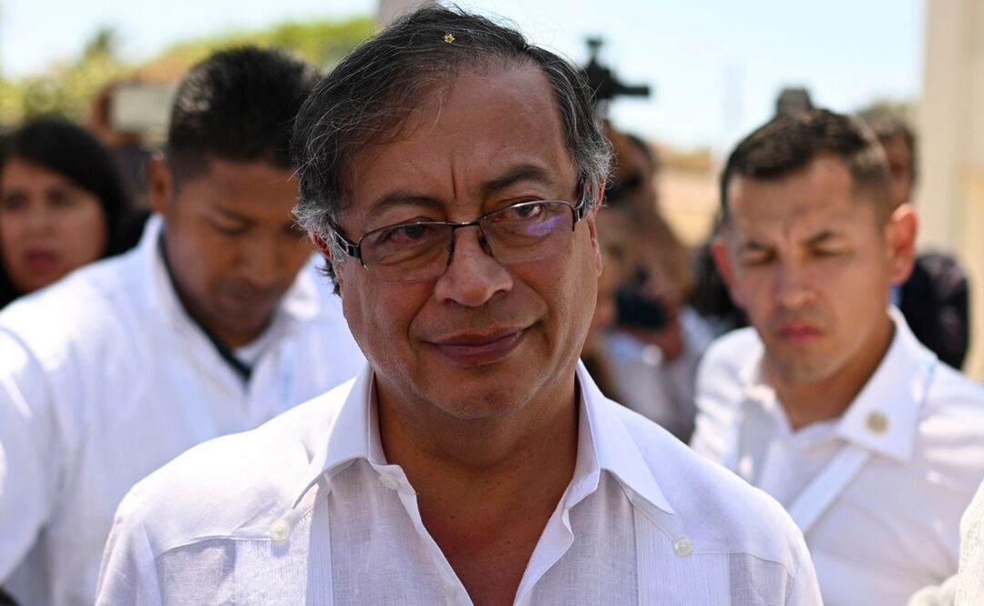 Petro explicó que la labor de Dávila en la presidencia "era asegurar los sitios" donde el mandatario asistía, teniendo en cuenta que es uno de los hombres más amenazados del país. Foto: AFP