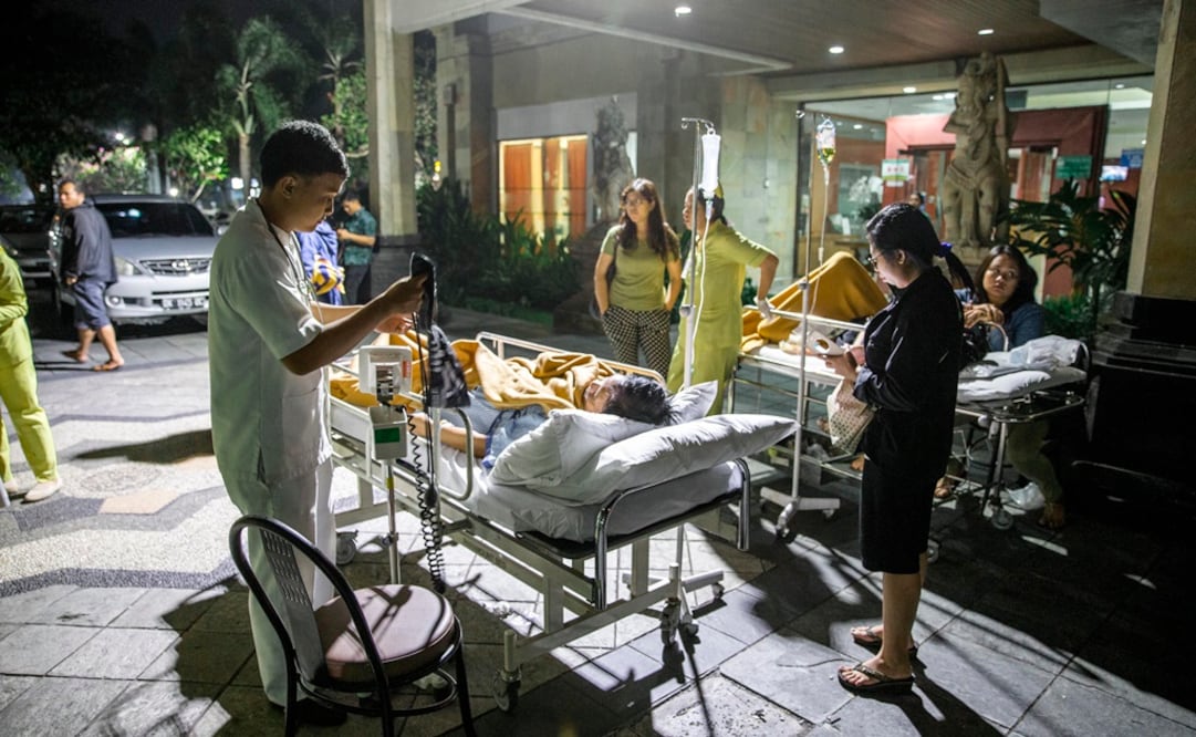En esta ocasión, según los socorristas, la mayor parte de los daños se concentraron en la principal ciudad de la isla, Mataram (Foto: AFP)