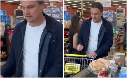 VIDEO de Leonardo DiCaprio en supermercado "mexicano" es viral; elige tortillas y conchas