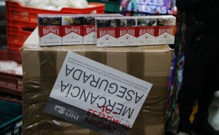 IMPI decomisa más de 400 mil cigarros pirata en la Central de Abastos; resalta avances de estrategia “Operación Limpieza”