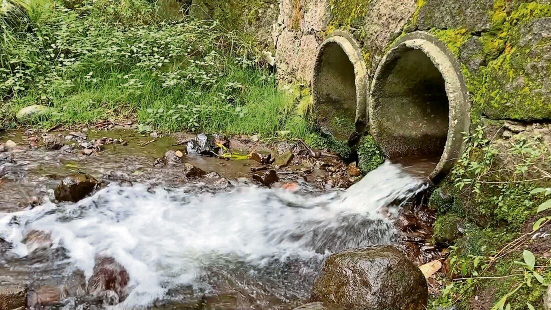 Los escurrimientos de la montaña llegan a los sistemas hidráulicos, pero en una cantidad menor a la de años anteriores, dice edil. Foto: Diego Montesinos