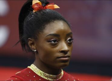 Gimnasta Simone Biles habla tras la detención de su hermano por supuesto asesinato