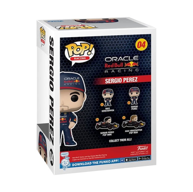 El piloto mexicano tendrá su Funko Pop