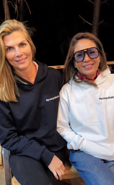 Montserrat Oliver y Yolanda Andrade son amigas y colaboradoras desde la década de los noventa.
Foto: Instagram