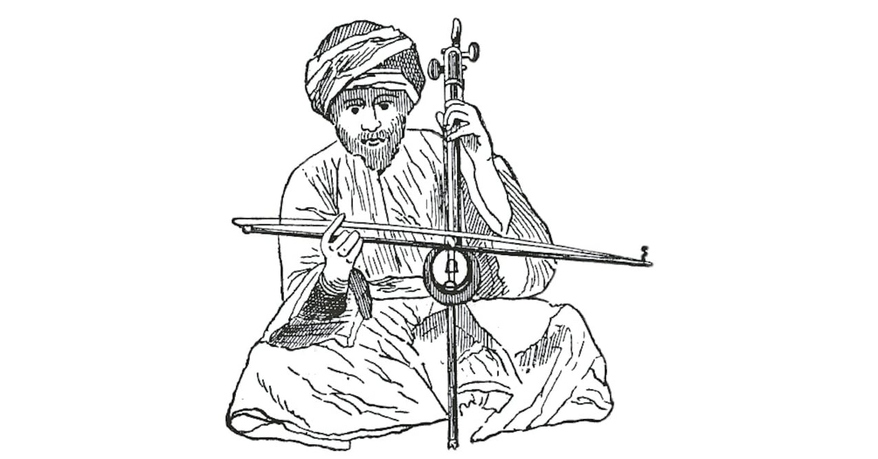 ilustración reproducida en el libro "Color" (Crítica, 2024) de Victoria Finlay. En la imagen, un músico de turquía. Foto: Especial