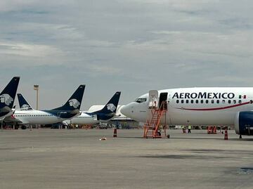 Aeroméxico permitirá cambios en vuelos por bloqueos de la CNTE en el AICM; serán válidos hasta el 23 de marzo