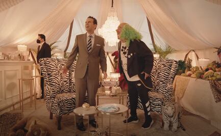 Brozo monta tienda de campaña a todo lujo en "ACELERA"... e invita a Loret