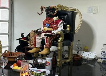 Hallan nuevo altar satánico en la CDMX, ahora en la Gustavo A. Madero; diablos estaban vestidos de charro