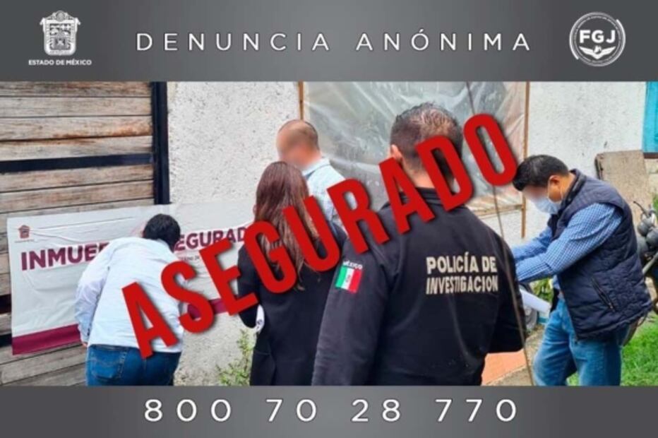 Aseguran envoltorios y plantas de marihuana en inmueble de Valle de Bravo