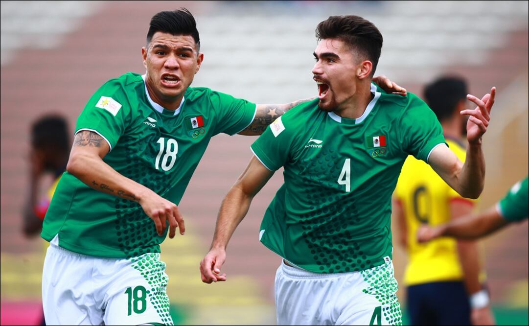 La Selección Sub 22 de México logró clasificar en primer lugar de su grupo. Foto: Imago 7