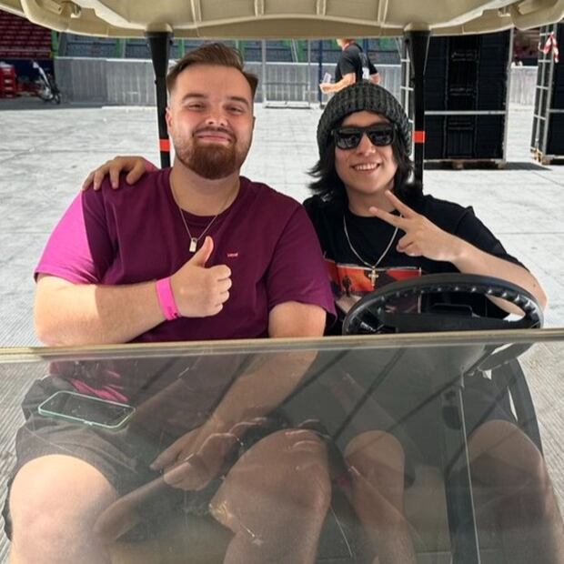 Ibai Llanos y Quackity. Fuente: Instagram @quackity