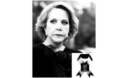 Muere la actriz María Rubio, la reina de las villanas 