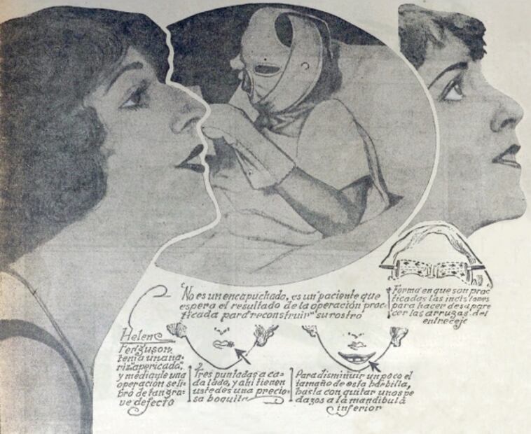 Ellas se hacían “caras nuevas” en el siglo XX
