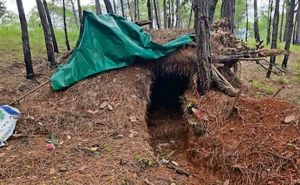 Localizan campamento con explosivos en región de la Tierra Caliente