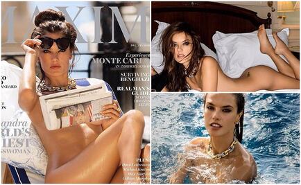 Alessandra Ambrosio posa desnuda para revista 