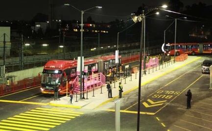 Inicia operaciones Metrobús emergente en tramo de Línea 12 