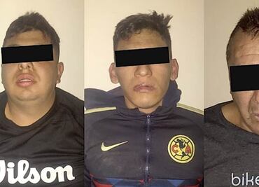 Caen tres por robo y persecución que inició en Ecatepec y terminó en la alcaldía Gustavo A. Madero