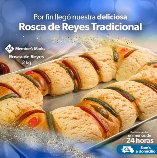  Rosca de Reyes a 75 pesos, así los precios en tiendas de autoservicio