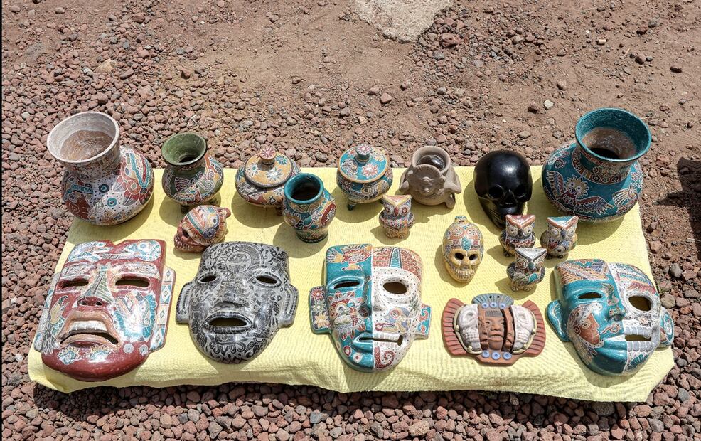Celebración del equinoccio de primavera en la pirámide del sol en la zona arqueológica de Teotihuacán, el 21 de marzo de 2025. Foto: Gabriel Pano/EL UNIVERSAL