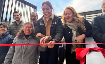 Alessandra Rojo de la Vega inaugura puente de acceso al Mercado San Juan Curiosidades; prevé beneficiar a 176 locales
