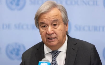ONU no ha recibido ningún plan de paz de EU para Ucrania, asegura Guterres