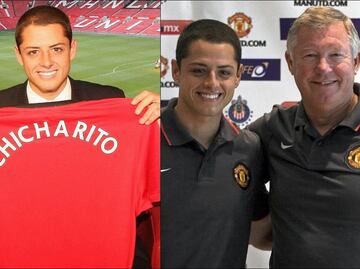 Se cumplen 14 años del fichaje de Chicharito Hernández por el Manchester United