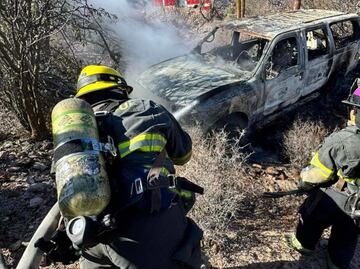 Comando balea a presuntos pescadores e incendian su auto en Baja California Sur; reportan tres hombres desaparecidos