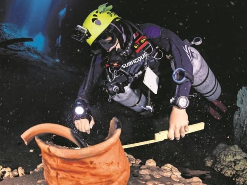 Cuevas y cenotes, en riesgo de colapso por nueva ruta de Tren Maya