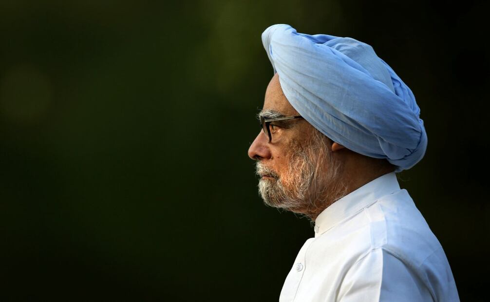 Singh formó parte durante toda su carrera política de las filas del histórico Partido del Congreso (INC). Foto: AP