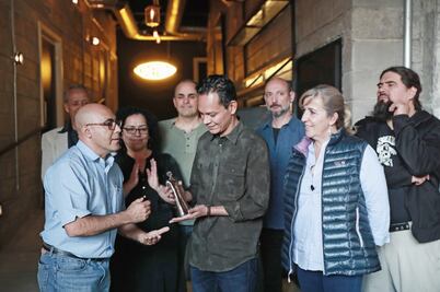 Ernesto Contreras sale de su zona de confort