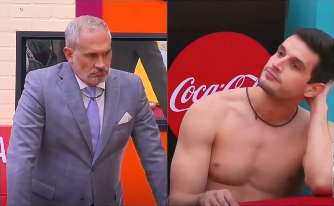 Arath de la Torre y Adrián Marcelo sostuvieron una conversación muy tensa este domingo de eliminación.
Fotos: Instagram