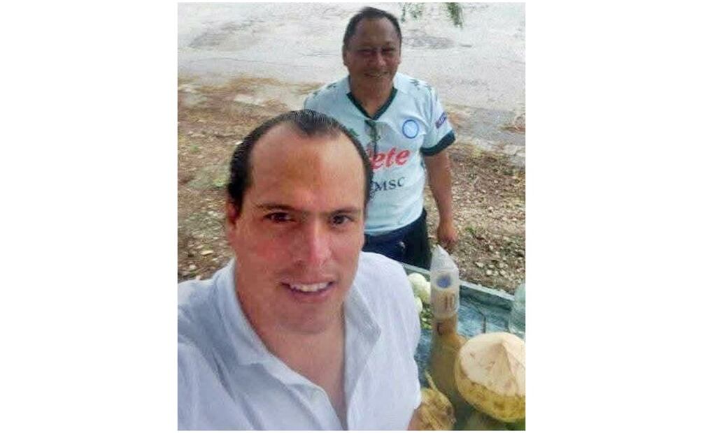 El alcalde de Tizimín, Adrián Quiroz y Enrique Uc Barbosa, regidor de Morena en esta misma región, son cuestionados por distribución de cerveza (17/12/2024). Foto: Especial