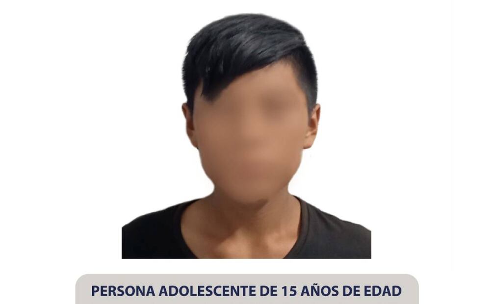 Los dos adolescentes fueron detenidos en posesión de cartuchos de arma de fuego de uso exclusivo del Ejército razón por la que fueron puestos a disposición de la FGR. Foto: Especial/El Universal