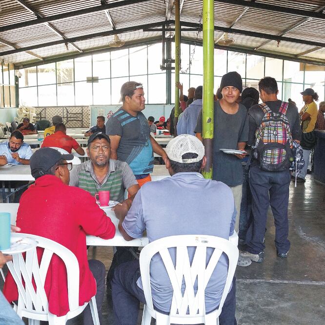 En el estado de Oaxaca la atención médica del IMSS a los migrantes se brinda en el albergue Hermanos en el Camino, en la localidad de Ixtepec. ARCHIVO EL UNIVERSAL