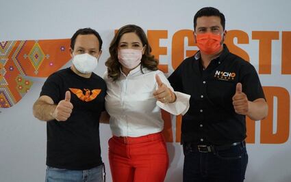 Clemente Castañeda tomó protesta a candidatos de Movimiento Ciudadano en Tepic, Nayarit