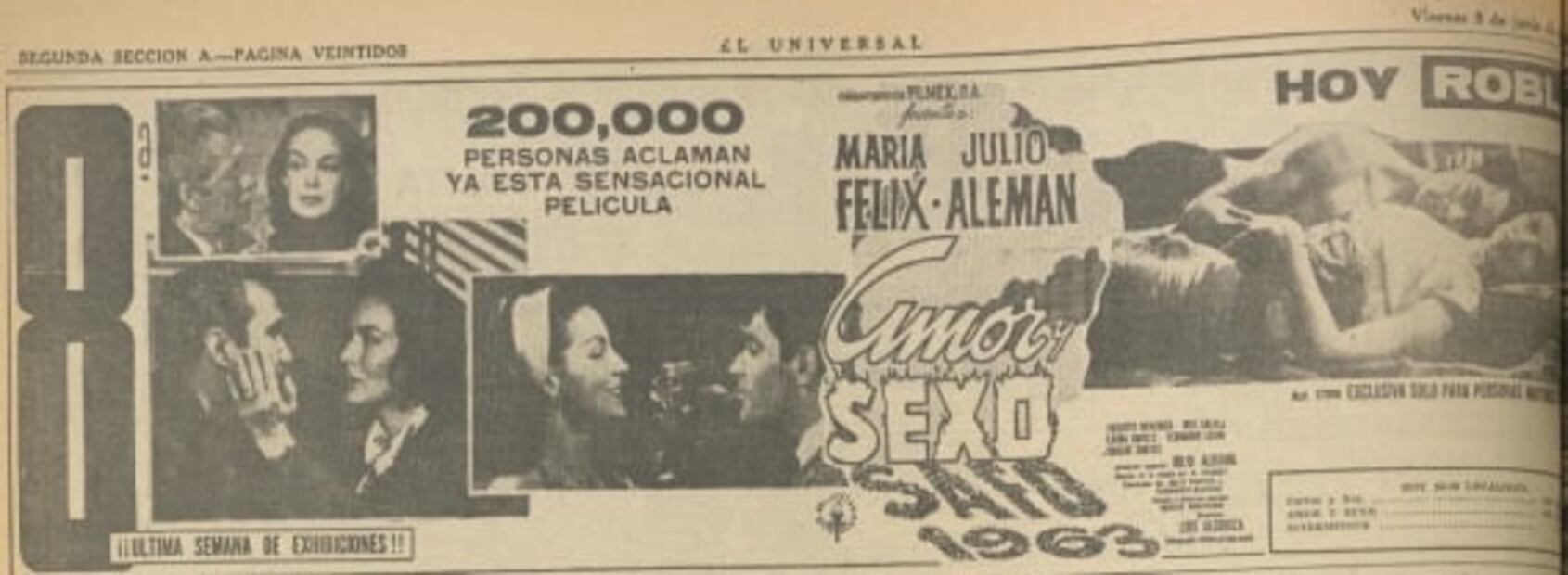 La película de María Félix que escandalizó y fue tachada de inmoral