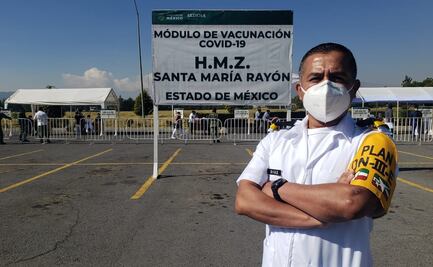 Él es Daniel Díaz, de los primeros médicos en recibir la vacuna contra Covid-19