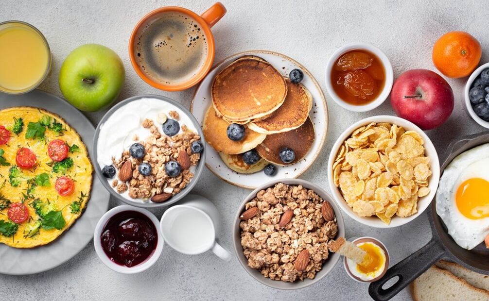 Estos alimentos aptos para el desayuno no afectan el metabolismo. Foto: Freepik