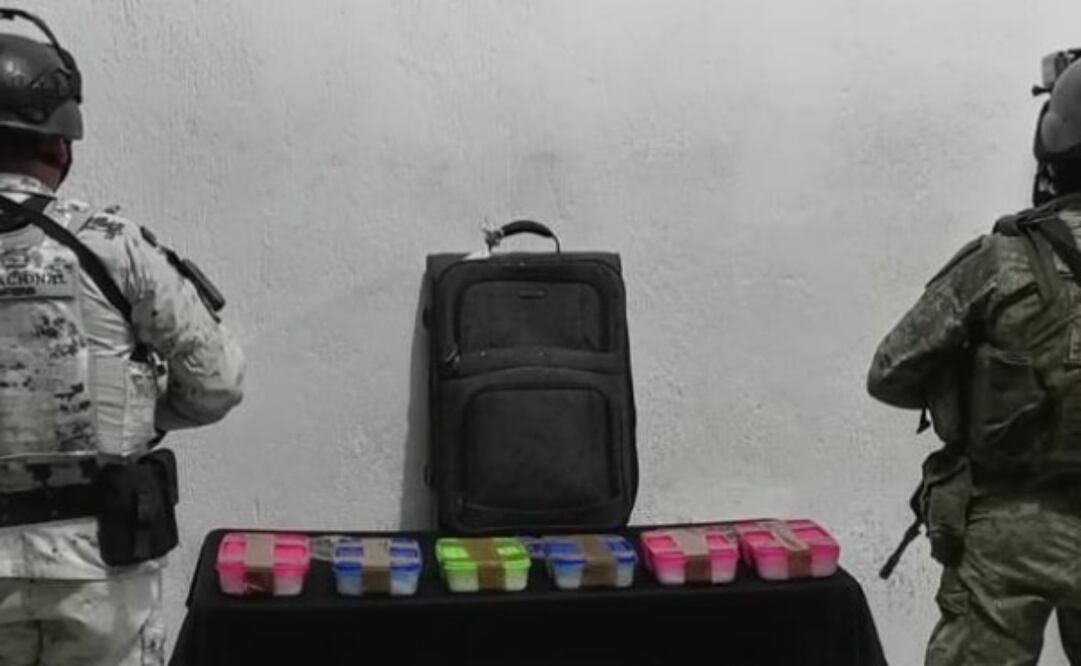 Droga incautada Foto: Especial