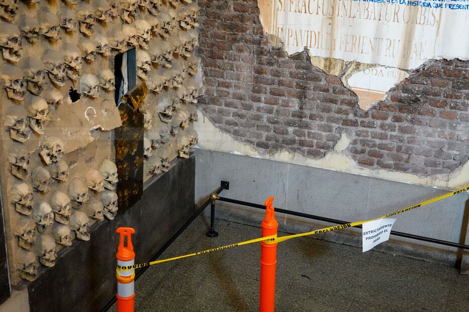 Las denuncias han sido levantadas por parte de la Suprema Corte de Justicia (SCJN) ante el Instituto Nacional de Bellas Artes (INBAL), Instituto Nacional de Antropología e Historia (INAH) y el Estudio Rafael Cauduro. Foto: GALO CAÑAS/CUARTOSCURO.