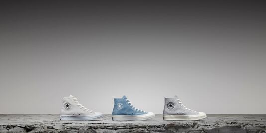 Lanzan Converse con residuos reciclados